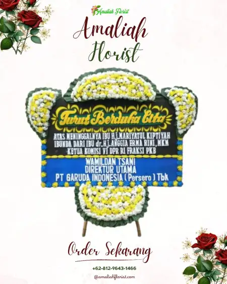 Papan Bunga Duka Sirandorung